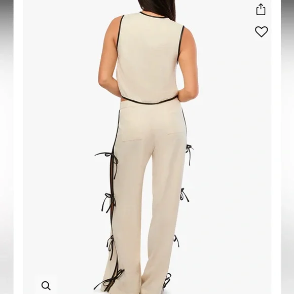 We Wore What - Vest and Pants Set